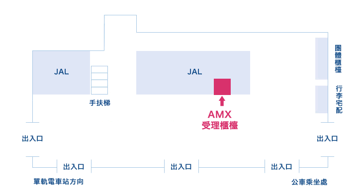 福岡空港第1案内図