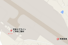 福岡空港第1ターミナル案内図